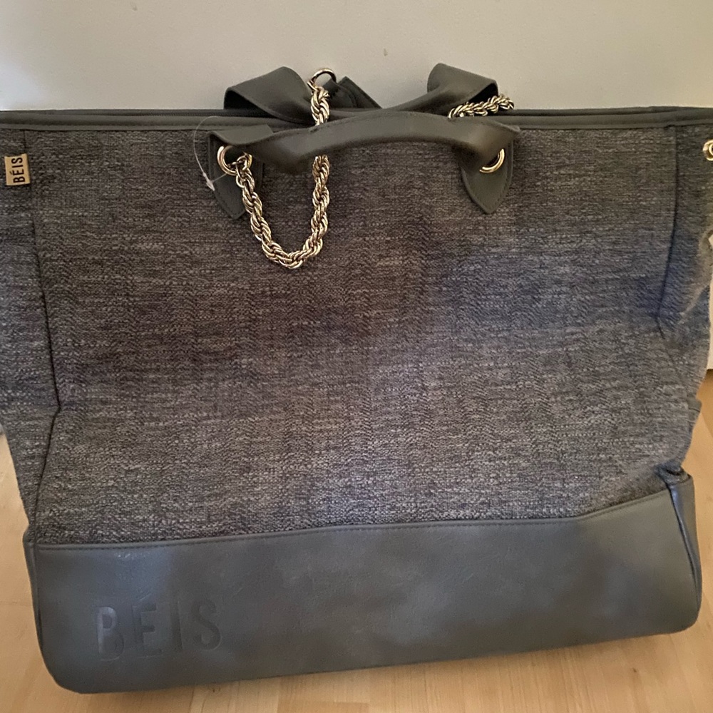 BEIS Everyday Tote in Charcoal